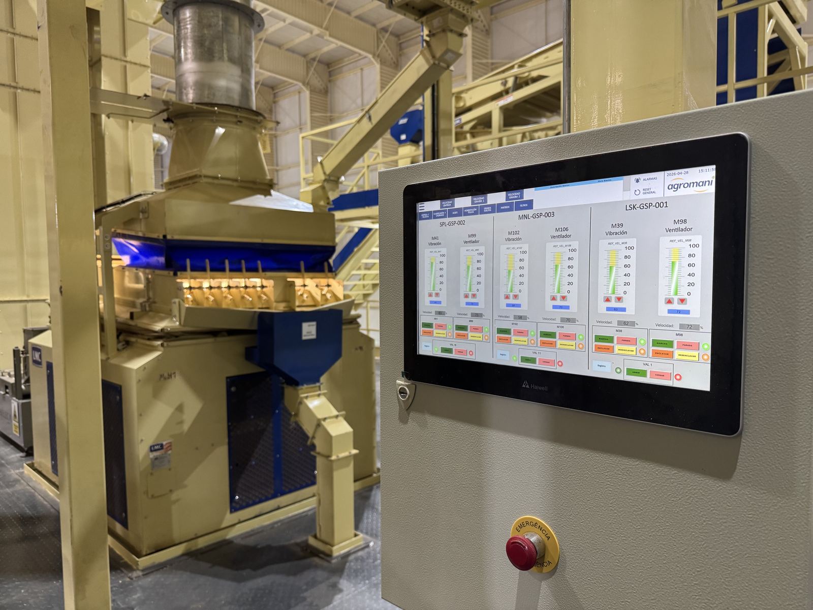 Sistema de control y automatización de planta LMC — VIS Consul